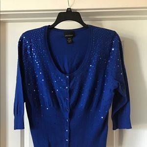 Lane Bryant Sequined Cardigan